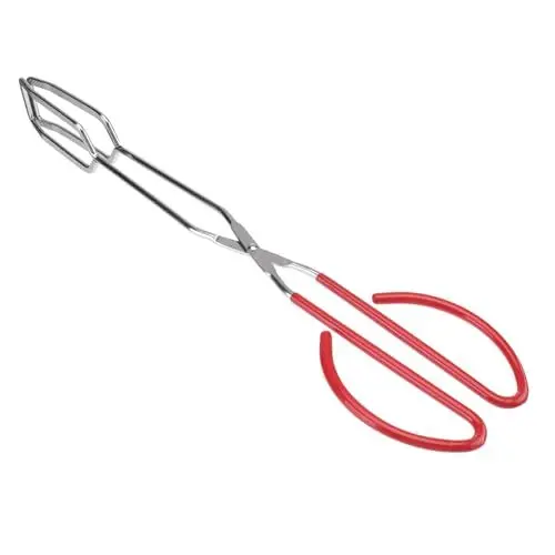 Produktbild: SEWOART Grillzange küchenhelfee easy putz grillzubehã¶r Verschlusszange aus Edelstahl Außengrill Metall Pinzette Holzkohlegrill Kohleklemme Kohleclip spitz Essenszange Holzwerkzeuge Schere