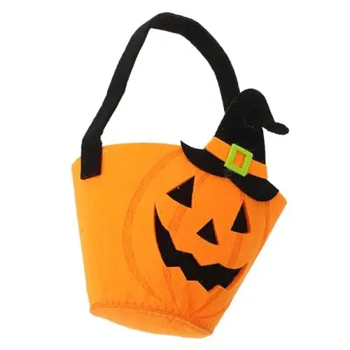 Produktbild: SEWOART Elegante Halloween-leckerli-tasche Mit Spinnen- Und Fledermaus-kürbis-design Zum Füllen Von Schachteln Party-geschenkverpackung