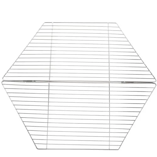 Produktbild: SEWOART Tragbarer Grill Für Draußen Mit Grillrost Aus Edelstahl Grillzubehör Satz Für Balkon Und Outdoor-grillen