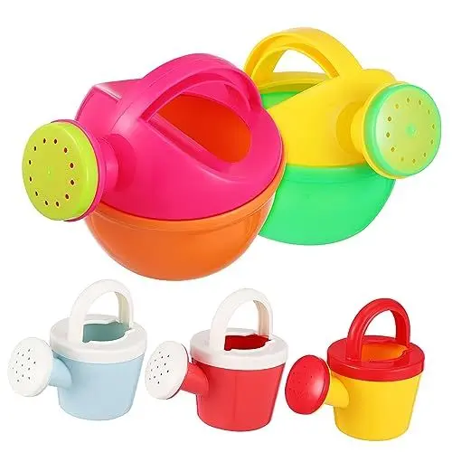 Produktbild: SEWOART Set 5 Kinder Gießkannen Gartenbewässerung Kleine Gießkannen Für Pflanzen Outdoor Und Indoor Kinder Gartenwerkzeug Bunte Farben 5 Stück
