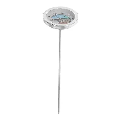 Produktbild: SEWOART Thermometer Feuchtigkeitsmesser Für Pflanzen Bodenfeuchtigkeitsmesser Bodentestkits Aräometer Für Pflanzen Garten Feuchtigkeitsmesser Ph-bodentest Silver Edelstahl 304
