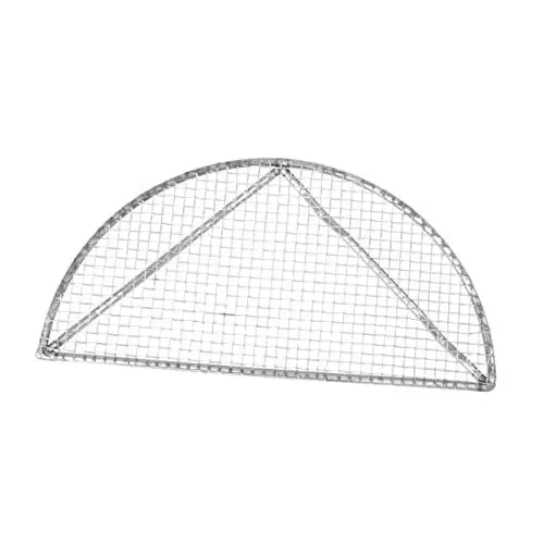 Produktbild: SEWOART Ergonomisches Design Barbecue Grill Mesh Tragbarer Edelstahl BBQ Rack Abnehmbares Gitter