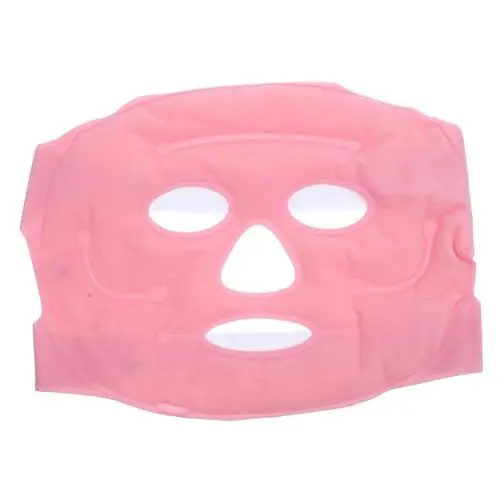 Produktbild: SEWOART kalte Gesichtsmaske Turmalin Collagen-Gesichtsmaske kaltes Gel Gesichtslifting-Maske Handmassagegerät ice face mask scincare gesichtsreinigung gesicht reinigung Rosa