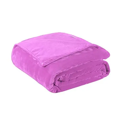 Produktbild: SEWOART warme Decke kuscheldecke warm warmedecke Daune bettdecke travel Blanket Blanket одеяло Decken Decke mit zarter Textur spannbettlaken Flanell-Fleece-Decke Flanelldecke Violet