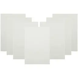 Produktbild: Sewroro 10 Stücke Sublimation Aluminium Fototafel Rohlinge Metall Aluminium Schild Rohlinge Sublimationstafel Blanko Aluminiumplatte Für DIY Sublimationsdruck Foto Graduierung Weiß