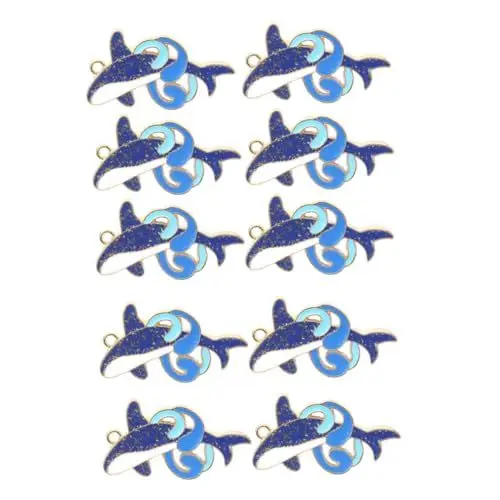 Produktbild: Sewroro 10stücke Pack Legierungsanhänger Zum Selbermachen Mit Tiermotiv Schmuckanhänger Für Diy-projekte Anhänger Für Schlüsselketten Und Charms