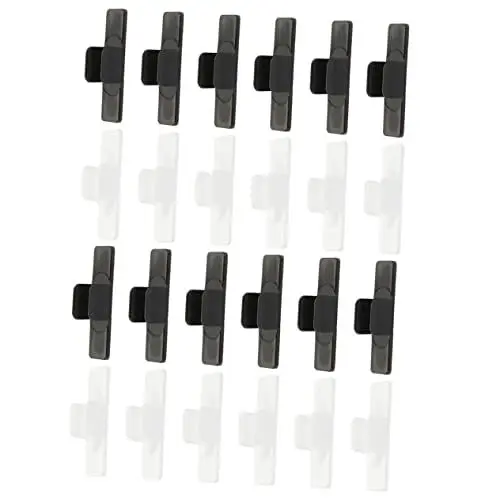 Produktbild: Sewroro 24stücke Selbstklebende Stift Und Bleistiftclips Für Whiteboards Praktische Halterungen Für Stifte Im Büro Schule Und Zuhause Für Klassenzimmer Und Meetings