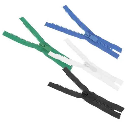 Produktbild: Sewroro Reißverschlüsse Zum Nähen Von Kleidungsstücken 4 Stück Zier-ersatzteile Bunte Harz-reißverschlüsse Für Die Taschenherstellung