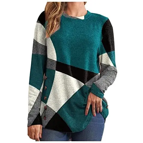 Produktbild: Sexy Tops for Women Longshirt Strick Volant Bluse Blau Damen Blusen Rosa Hoody Zipper 3XL Tops Basic T Shirt Spitze V Ausschnitt Tshirt Dunkelblau Damen Ugly Cat Sweater T Shirt Elegant