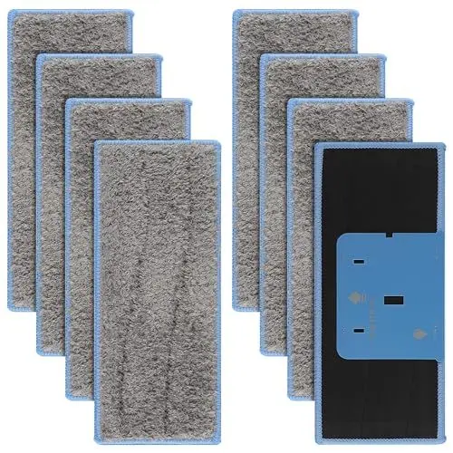 Produktbild: Sgizoku 8 Mopps Pads für iRobot Braava Jet M6134,Waschbare Wischtücher für iRobot Braava M6 Serie, Wiederverwendbare Mop-Pads