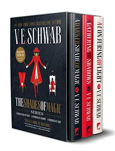 Produktbild: Shades of Magic Set: A Darker Shade of Magic, A Gathering of Shadows, A Conjuring of Light