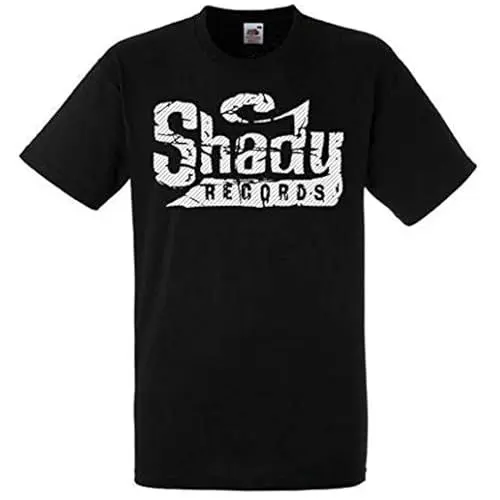Produktbild: Shady Records Logo Mens T-Shirt Black Unisex Tee L