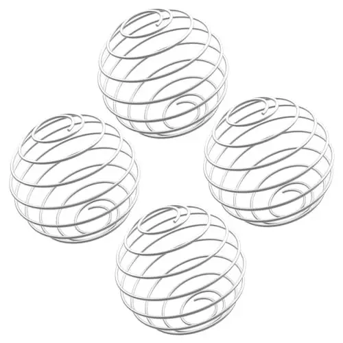 Produktbild: ShakeNext® | 4 Stück Edelstahl Mixball für Sport Fitness Eiweiß & Protein-Shaker, Shaker Mixing Ball, Schüttelkugel, Blender Ball, Shaker Kugel, Shake Ball, Blended Getränke (Edelstahl Mixball)