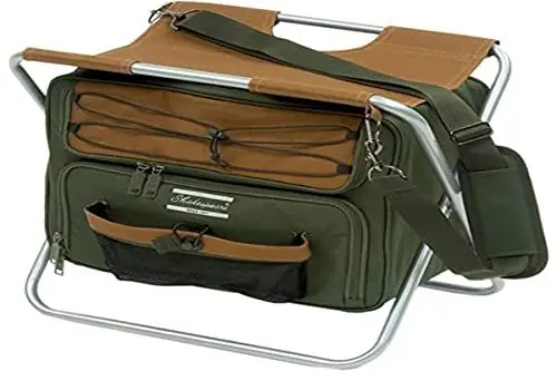 Produktbild: Shakespeare Folding Stool Angelstuhl mit Kühltasche
