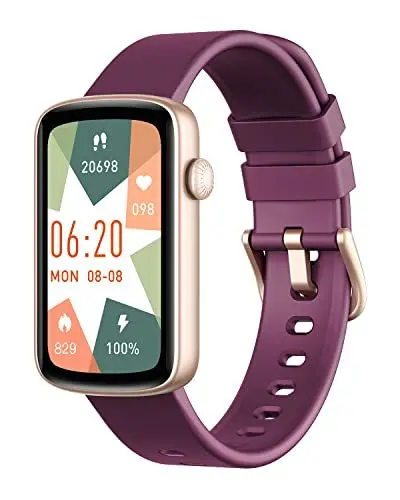 Produktbild: SHANG WING Smart Watches für Damen, Fitness Uhr Smart Watch Fitness Tracker Damen mit Schrittzähler Pulsmesser Blutsauerstoff Schlafmonitor Aktivitätstracker Wasserdicht IP68 für Android iOS