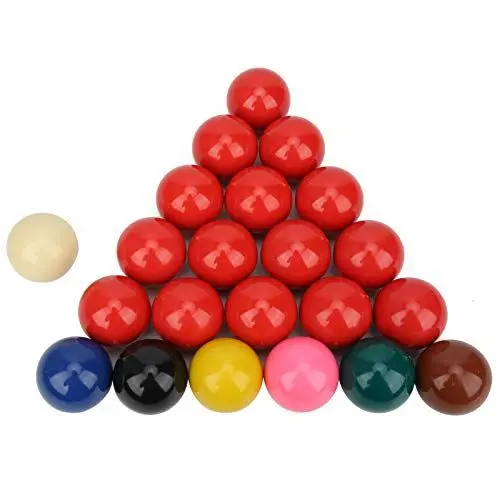 Produktbild: Shanrya Billardkugeln Set, 22 Stück 52,2 mm / 2,1 Zoll Poolbälle Snookerbälle für Offiziellen Spielball