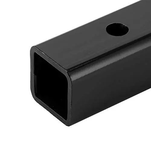 Produktbild: Shanrya Kupplungsverlängerung Adapter, Kupplungsempfänger Extender Stahl Schwarz 12in Abschleppverlängerung, für Klasse 3/4 2in Empfänger Kupplungshalterung Fahrradträger für Anhänger