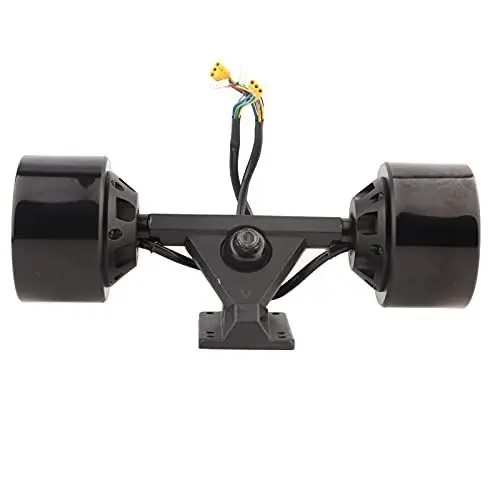 Produktbild: Wosune Skateboard-Nabenmotor mit Vier Rädern, 27,6 x 10,5 cm Skateboard-Nabenmotor-Kit, für Longboard-Skateboard