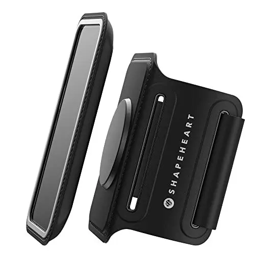 Produktbild: Shapeheart französische Innovation, Universelles Handyarmband für Sportler zum Joggen, Laufen, Wandern... Smartphone-Armband mit Abnehmbarer, wetterfester Magnethülle