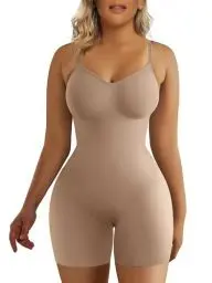 Produktbild: SHAPERX Shapewear für Damen Figurformender Body Shaper Bauchweg Formende Bodys Abnehmen Shaping Bodysuit, UK-SZ5218-Sienna-2-L/XL
