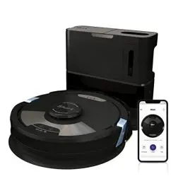 Produktbild: Shark AI ULTRA 2-in-1 Saugroboter, selbstentleerender Staubsauger-Roboter mit Wischfunktion, Anti Hair Wrap, Teppich und Hartboden, Roboterstaubsauger, Saugkraft, Wi-Fi-App, Schwarz RV2600WSEU