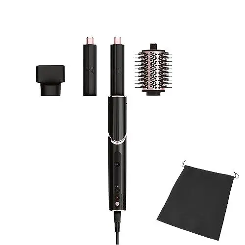 Produktbild: Shark FlexStyle 3-in-1 Luftstyler & Haartrockner, Auto-Wrap-Lockenaufsatz, Ovalbürste, Konzentrator, Keine Hitzeschäden, Champagner, HD424EU