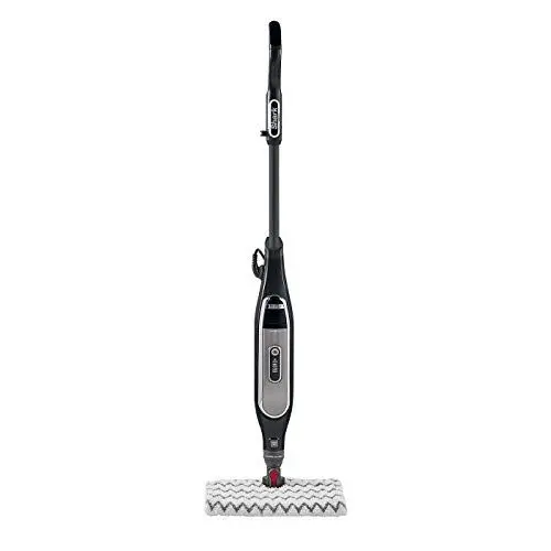 Produktbild: Shark Klik 'n' Flip Automatischer Dampfreiniger (S6003EUDB), Exklusiv bei Amazon, Deluxe Black-Modell, Steam Blast, Dirt Grip, Teppichaufsatz