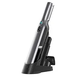 Produktbild: Shark WandVac 1.0 kabelloser Mini-Handstaubsauger, klein und leicht, leistungsstarker Akku-Handstaubsauger mit Staubpinsel/Fugendüse und Multi-Oberflächen-Aufsatz, Ladestation, Grau, WV200EU