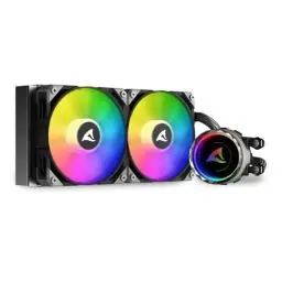Produktbild: Sharkoon S80 RGB, AIO Wasserkühlung, Typ 240