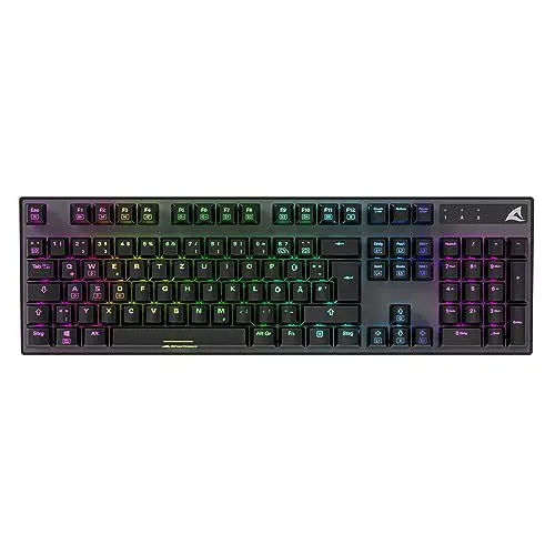 Produktbild: Sharkoon Skiller SGK20, mechanische Schalter, Huano Brown, RGB