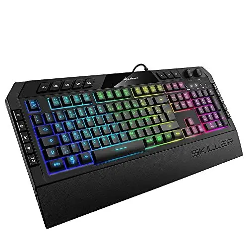 Produktbild: Sharkoon , USB, Skiller SGK5 Gaming Tastatur DE Layout