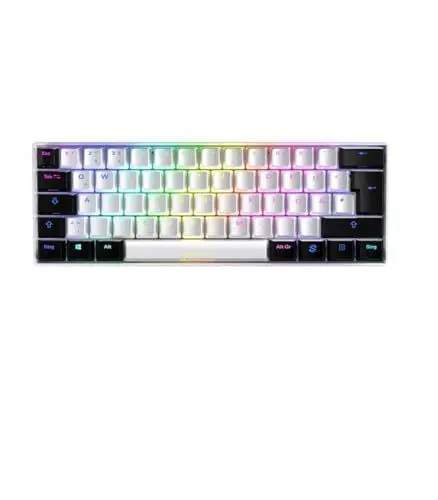 Produktbild: Sharkoon , usb , Skiller SGK50 S4 wh Kailh Red, Gaming-Tastatur, weiß