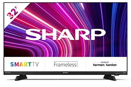 Produktbild: SHARP 32EF6E Smart TV 81cm (32 Zoll), 3X HDMI, 2X USB, Dolby Audio, Active Motion 200