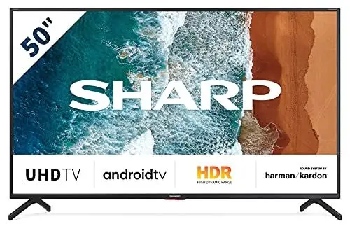 Produktbild: SHARP 50BN6EA Android TV 126 cm (50 Zoll) 4K Ultra HD LED Fernseher (Smart TV, Harman Kardon, Dolby Atmos)