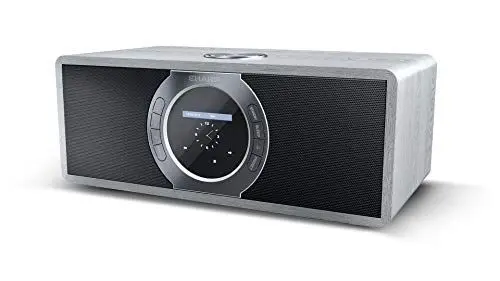 Produktbild: SHARP DRI470PRO Stereo Internetradio/Digitalradio mit Spotify Connect (DAB/DAB+/FM mit Bluetooth, WLAN, DLNA, 3,5mm Klinke, Wecker-Funktionen, 30 Watt), grau
