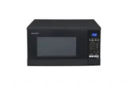 Produktbild: SHARP R670BK 2in1 Mikrowelle mit Grill (20 L, 800 Watt, 1000 Watt Grill, 10 Leistungsstufen, 13 AutoCook-Automatikprogramme, Timer) / Schwarz