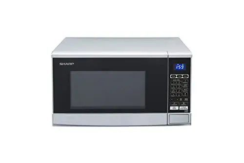 Produktbild: SHARP R670S 2in1 Mikrowelle mit Grill (20 L, 800 Watt, 1000 Watt Grill, 10 Leistungsstufen, 13 AutoCook-Automatikprogramme, Timer) / Silber