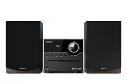 Produktbild: SHARP XLB512BR Mirco-Soundsystem 45W (UKW/FM-Radio, Bluetooth, USB, CD, MP3), braun