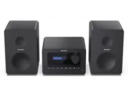 Produktbild: SHARP XLB520D HI-FI-Soundsystem Kompaktanlage (40 Watt, digitales Radio mit DAB+ und FM-Tuner, Bluetooth), schwarz