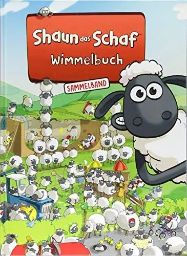 Produktbild: Shaun das Schaf Wimmelbuch - Der große Sammelband - Bilderbuch ab 3 Jahre: Band 1,2 und 3 in einem Buch - Kinderbücher ab 3 Jahre