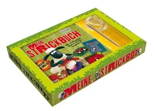 Produktbild: Shaun das Schaf - Mein Strickbuch: Buch mit Original Shaun-Mustern und zwei Rundstricknadeln in dekorativer Geschenkbox