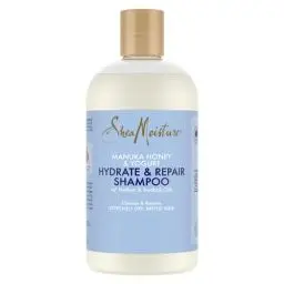 Produktbild: SheaMoisture Hydrate & Repair Shampoo für extrem trockenes und sprödes Haar Manukahonig & Joghurt frei von Silikonen und Sulfaten 384 ml