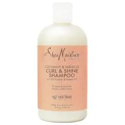 Produktbild: SheaMoisture Coconut & Hibiscus sulphate free Curl & Shine Shampoo for thick, curly hair 384 ml
