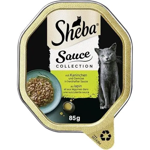 Produktbild: SHEBA® Schale Sauce Collection mit Kaninchen und Gemüse 1 x 11 x 85g