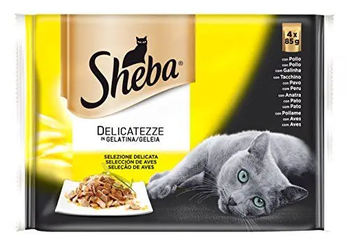 Produktbild: Sheba Aves Gelatina 4 x 85 g (13 Uds)