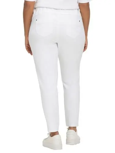 Produktbild: Sheego Damen Große Größen Jeggings mit breitem Gummibund Freizeitmode sportlich -