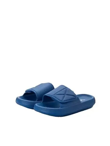 Produktbild: Sheego Damen Große Größen Pantoletten mit Klettverschluss und Dicker, Softer Sohle Freizeitmode Sportiv