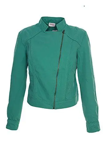 Produktbild: Sheego Kurzjacke Jacke Damen Lagenlook Plusgröße, Farbe:grün··Damengrößen:46