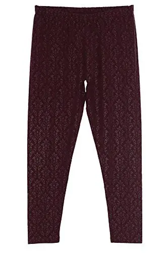 Produktbild: sheego Leggings Damen Stretch Lagenlook, Farbe:bordeaux··Damengrößen:44