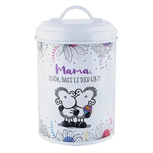 Produktbild: Sheepworld 46296 Keksdose Mama Schön dass es dich gibt, Metall Deckel, 130 cl Dose
